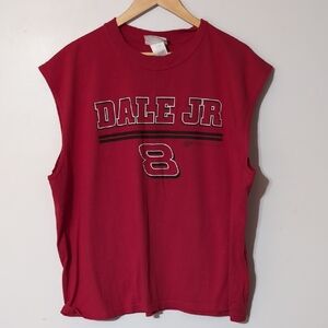 Vintage Red Dale Jr 8 Sleeveless T-Shirt